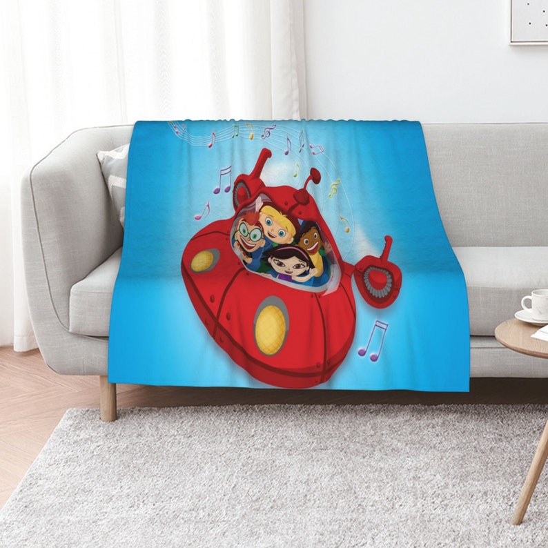 Cozy and Soft Disney Little Einsteins Personalized Throw Blanket - Ideal Christmas or Birthday Gift - Image 3