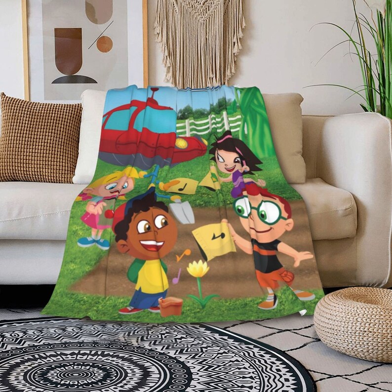 Cozy and Soft Disney Little Einsteins Personalized Throw Blanket - Perfect Gift for Any Occasion - Image 3