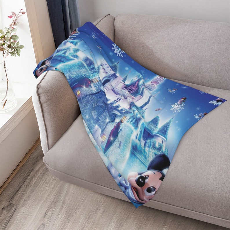Cozy and Soft Disney Winnie The Pooh Sherpa Blanket for Sofa and Bedding Decor - Image 4