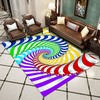 Creative Personalized Vortex Illusion Rug: A Visual Trap for Your Home Decor