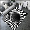 Creative Visual Trap Area Rugs for Living Room and Bedroom Decoration - Unique and Trendy Carpet for Your Home
