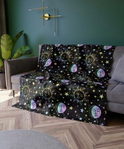 Crushed Velvet Blanket - Perfect for Cozy Nights In or Outdoors Camping