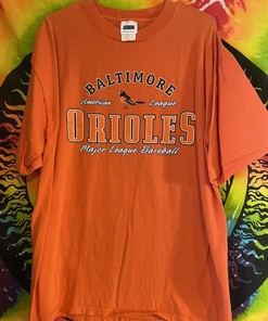 Csa Baltimore Orioles 2004 Vintage Baseball T-Shirt, Men'S Large