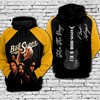 Custom 3D Hoodie Zipper Hoodie Bob Seger Turn The Page
