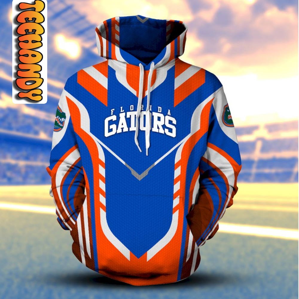 Custom All Over Print Florida Gators 3D Hoodie for Gator Fans - Image 2