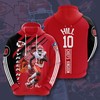 Custom All Over Print Hoodie for Kansas City Chiefs Fans