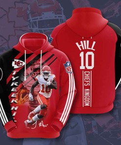 Custom All Over Print Hoodie for Kansas City Chiefs Fans