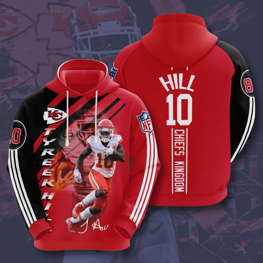 Custom All Over Print Hoodie for Kansas City Chiefs Fans
