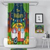 Custom Camper Shower Curtain Set with Vintage Camper Bath Items