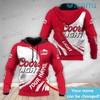 Custom Coors Light Hoodie 3D Red White Beer Lovers Gift