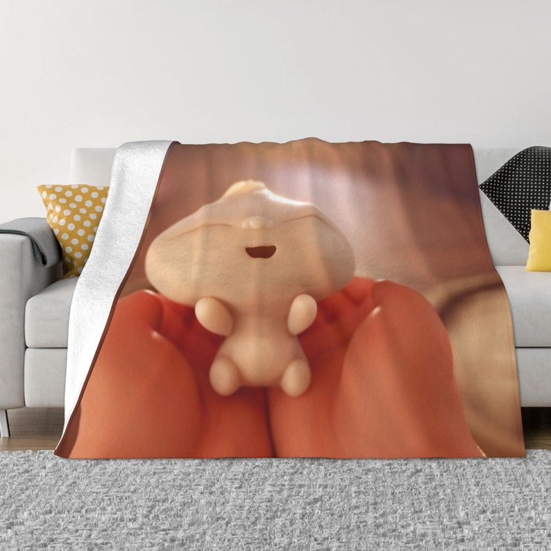 Custom Disney Bao Soft Blanket with Name - Ideal for Christmas or Bedroom Decor - Image 3