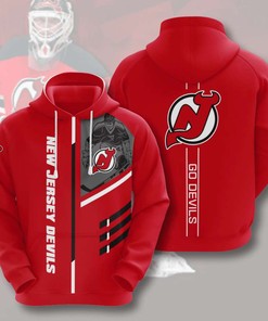 Custom Hoodie 3D for New Jersey Devils Fans
