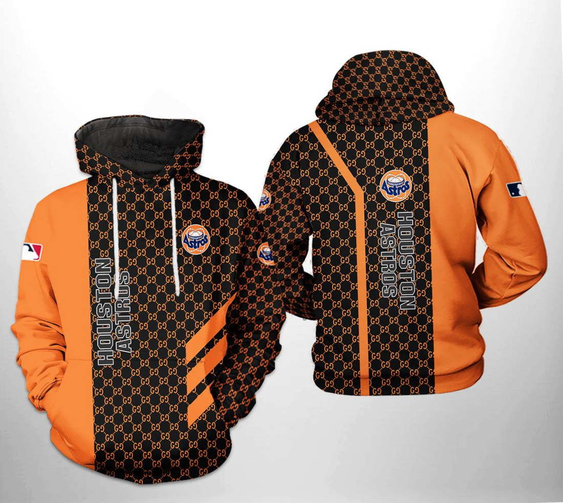 Custom Houston Astros All Over Print 3D Hoodie Zipper