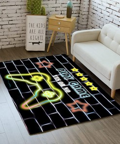 Custom Mesh Printed Gaming Room Rugs for Teen Boys with Favorite Pictures Design
