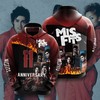 Custom Misfits All Over Print Hoodie 3D Printful