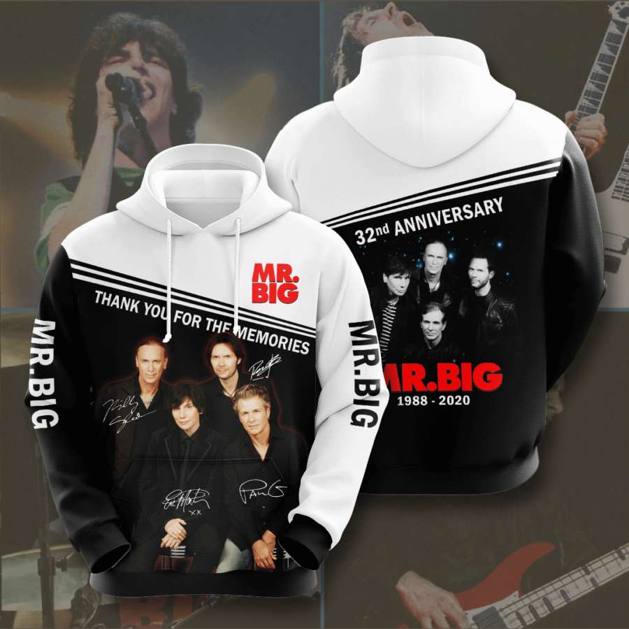 Custom Mr. Big All Over Print Hoodie 3D