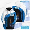 Custom Name All Over Print 3D Hoodie for Men - Bud Light Gift