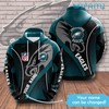 Custom Name Black Green Philadelphia Eagles 3D Hoodie with All Over Print