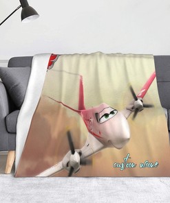 Custom Name Disney Planes Baby Blanket Personalized Gift