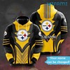 Custom Name Logo - Steelers 3D All Over Print Hoodie
