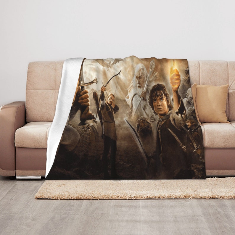 Custom Name Personalized Disney Blanket, Sofa, Bedding, and Living Room - Image 3