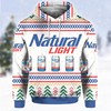 Custom Natural Light Can Beer All Over Print Hoodie 3D