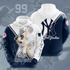 Custom New York Yankees Aaron Judge All Over Print 3D Hoodie