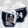 Custom Sport All Over Print Hoodie 3D for New England Patriots Fans