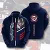 Custom Sport All Over Print Washington Nationals Hoodie 3D