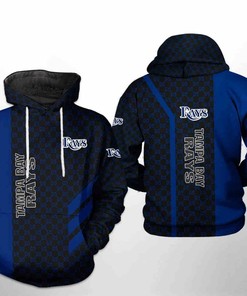 Custom Tampa Bay Rays All Over Print 3D Hoodie Zipper