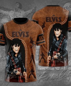 Custom Vintage Elvis Presley All Over Print Hoodie 3D