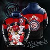 Custom Washington Nationals Hoodie with 3D Print