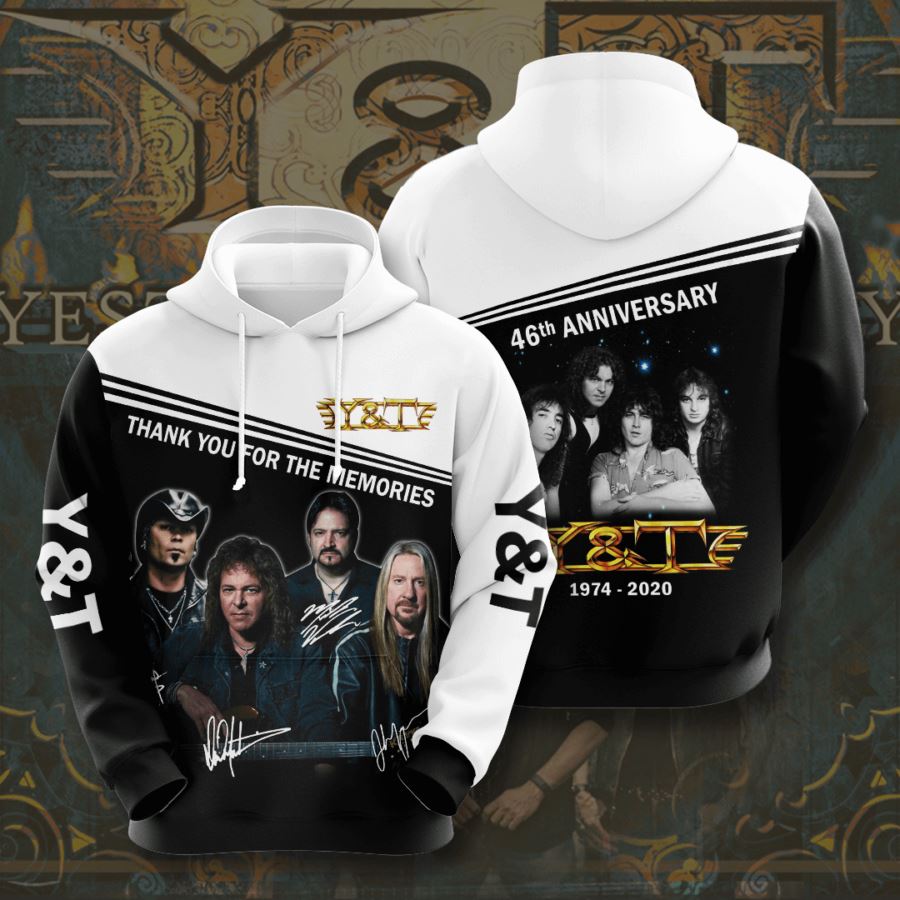 Custom Y&t All Over Print 3D Hoodie