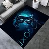 Customizable 3D Gamepad Rug for Living Room and Bedroom Decor