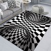 Customizable 3D Vision Clown Door Mat for Living Room or Bedroom - Color8