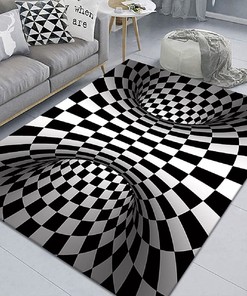 Customizable 3D Vision Clown Door Mat for Living Room or Bedroom - Color8