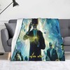 Customizable Disney Artemis Fowl Theme Blanket for Baby - Personalized Name Gift