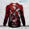 Customizable Michael Myers Hoodie with Unique All Over Print Design