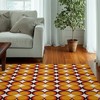 Customizable Retro Groovy Vortex Area Rug with Personalized Name or Sentence for Bedroom or Living Room
