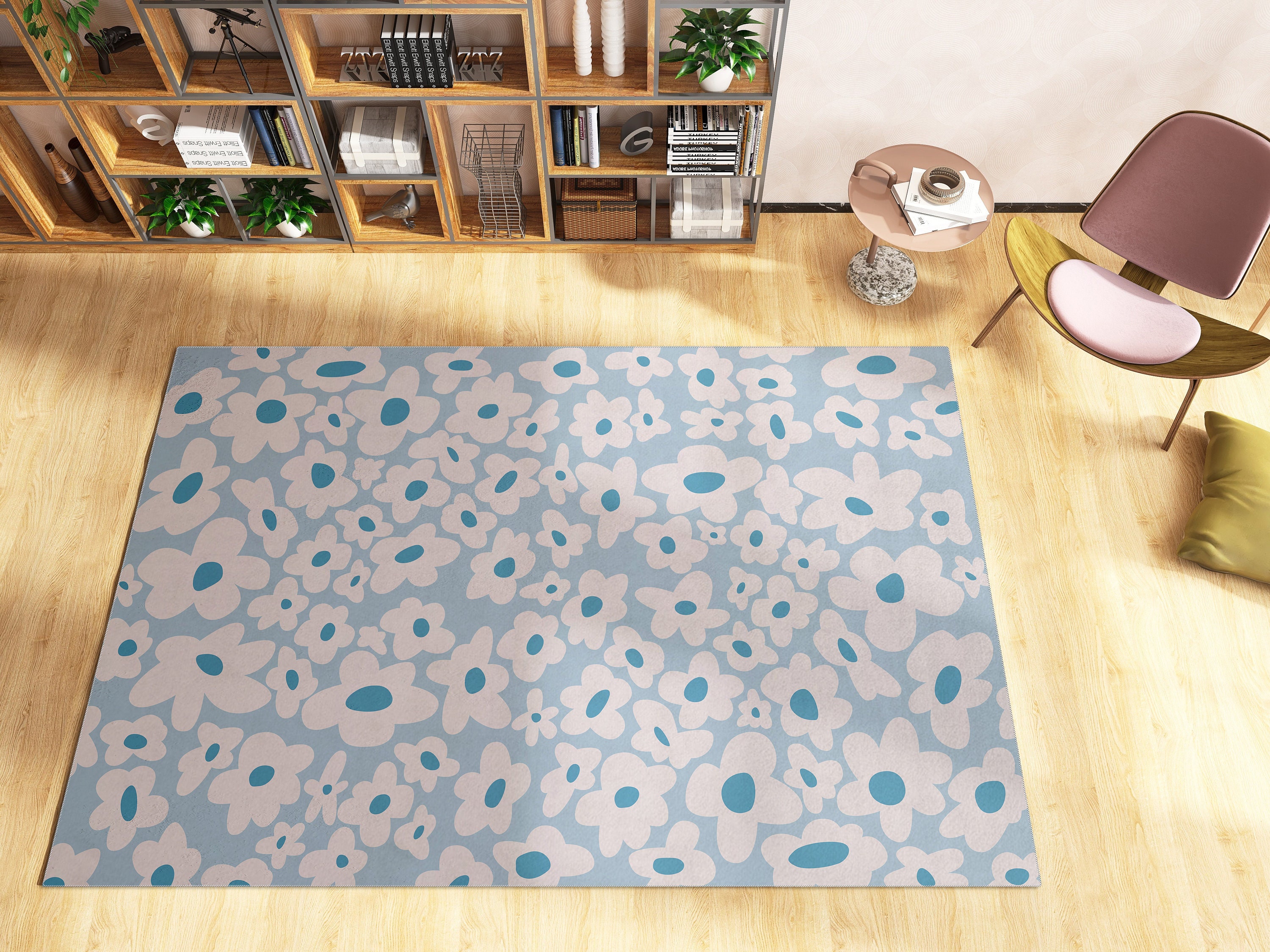 Customizable Y2K Personalized Area Rug for Chic Living Room or Bedroom Decoration - Image 3