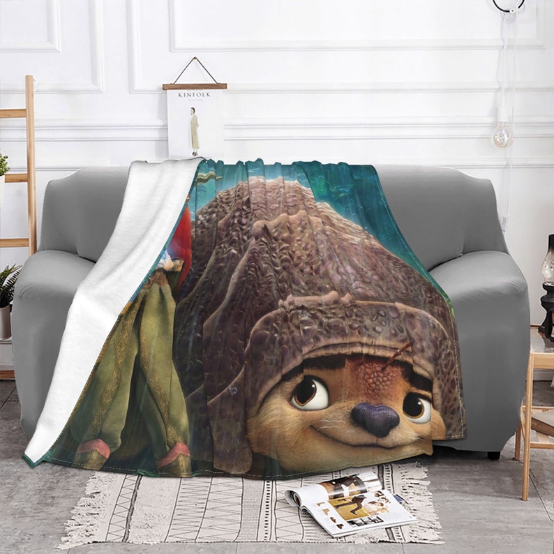 Customized Disney Raya and The Last Dragon Tapestry Blanket with Personalized Name for Kids and Teens - Image 3