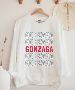 Customized Shirt Sweatshirt Hoodie, Vintage Style Gonzaga College Garphic Shirt