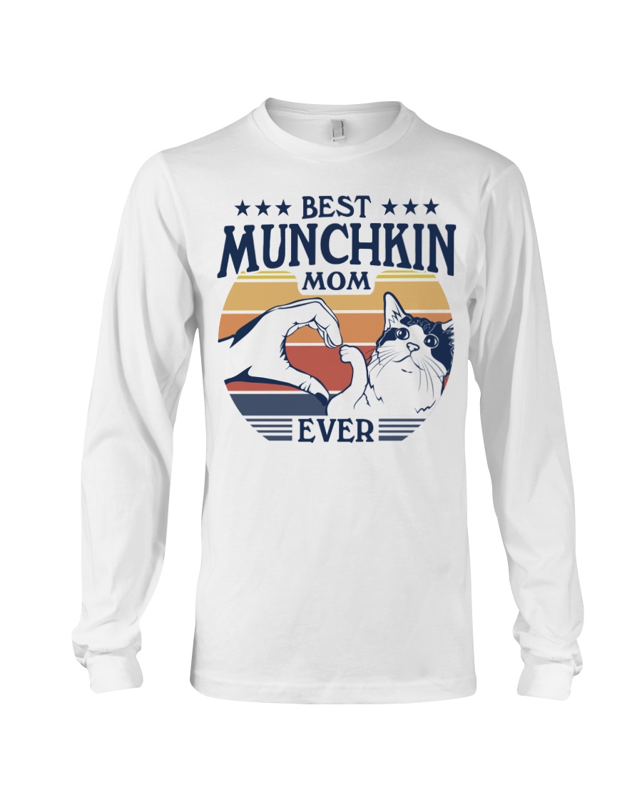 Cute And Cuddly Munchkin Cat T-Shirt For Women - A Soft And Playful Addition To Your Cat Clothing Collection - Image 3