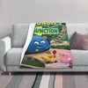 Cute Disney Blanket Bedroom Decor - Personalized Name and Design - Cozy and Fun Gift Idea for the Holidays