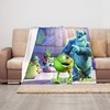 Cute Disney Monster University Baby Blanket with Personalized Name