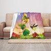 Cute Disney Tinker Bell Blanket Personalized for Baby Girl or Boy Gifts