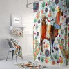 Cute Llama Shower Curtain with Fun Bathroom Decor