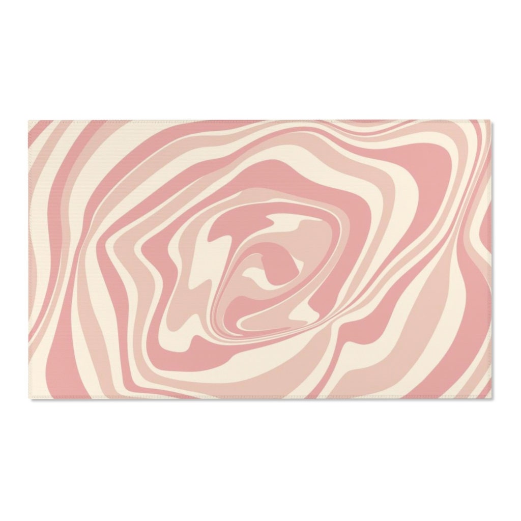 Cute Mushroom Personalized Retro Rug with Non-Slip Floor Mat for Living Room or College Dorm - Image 4