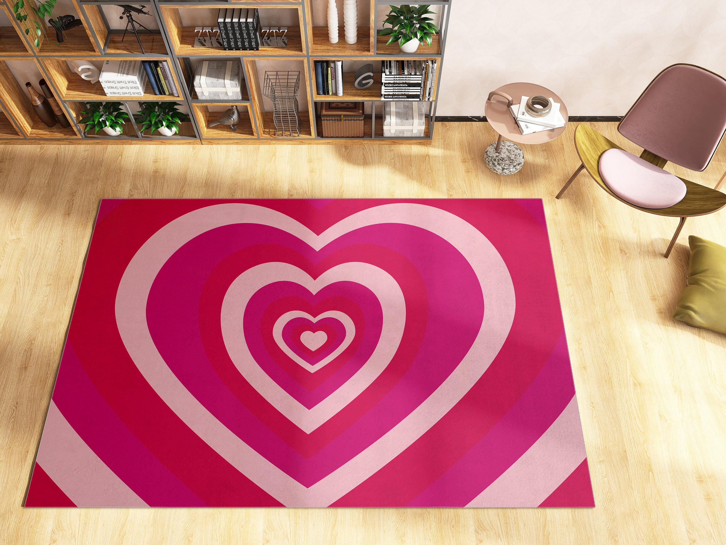 Cute Personalized Area Rug for Soft Living Room or Bedroom Decoration - Image 3