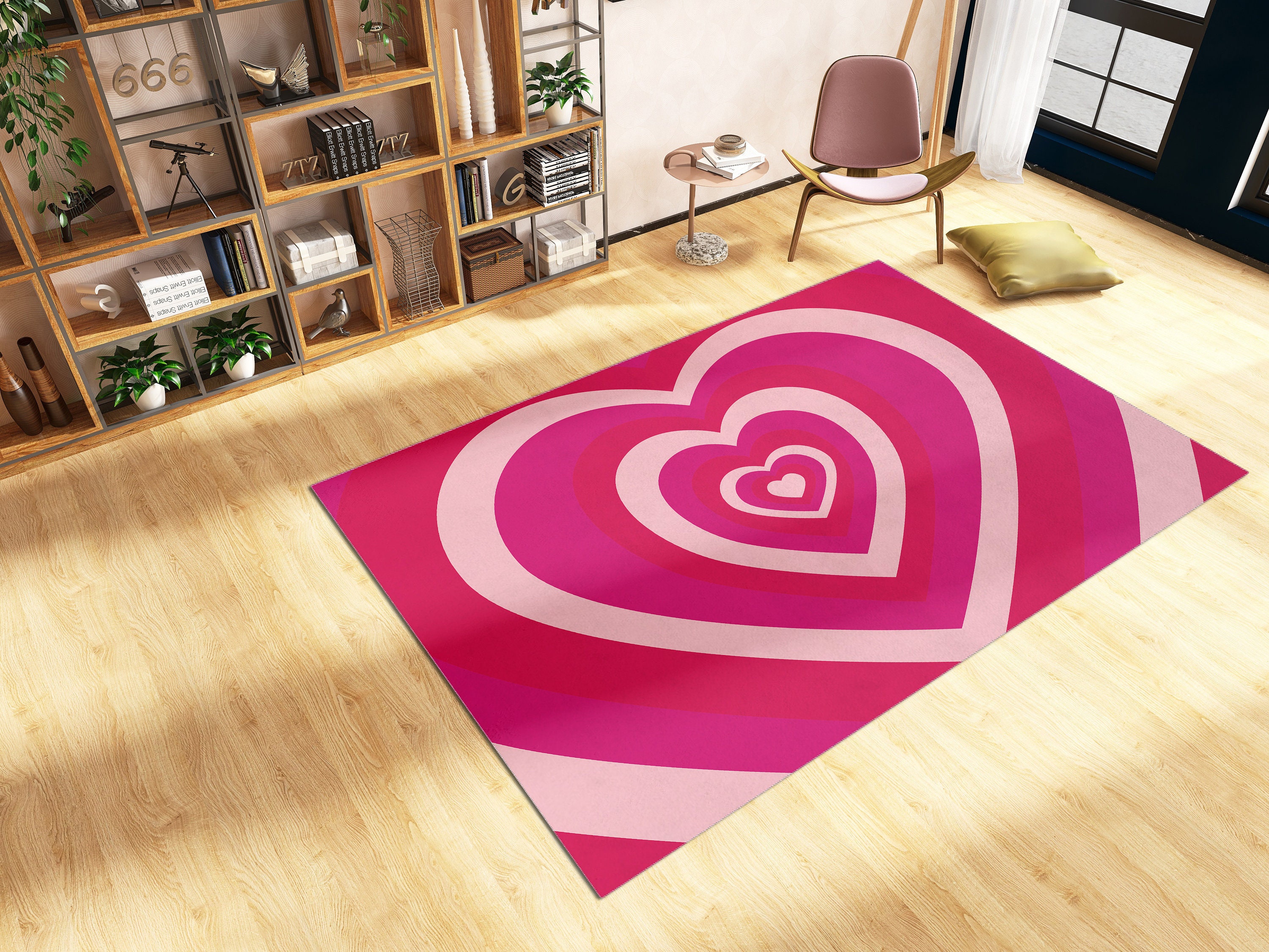Cute Personalized Area Rug for Soft Living Room or Bedroom Decoration - Image 4
